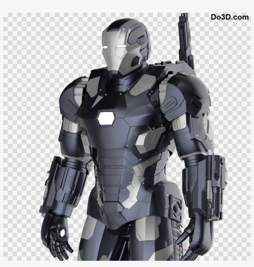 War Machine Civil War Suit Clipart War Machine Iron - Iron Man War Machine Civil War, transparent png download
