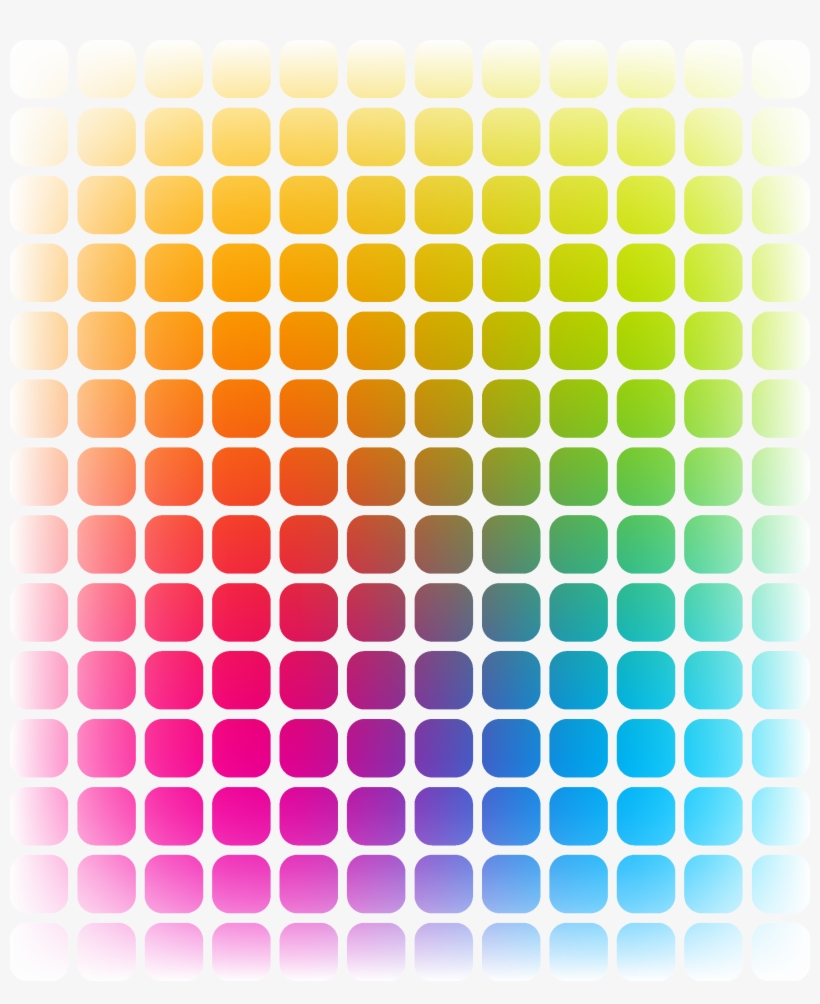 Royalty Free Stock Glass Tile Grayscale Chart Colorful, transparent png download