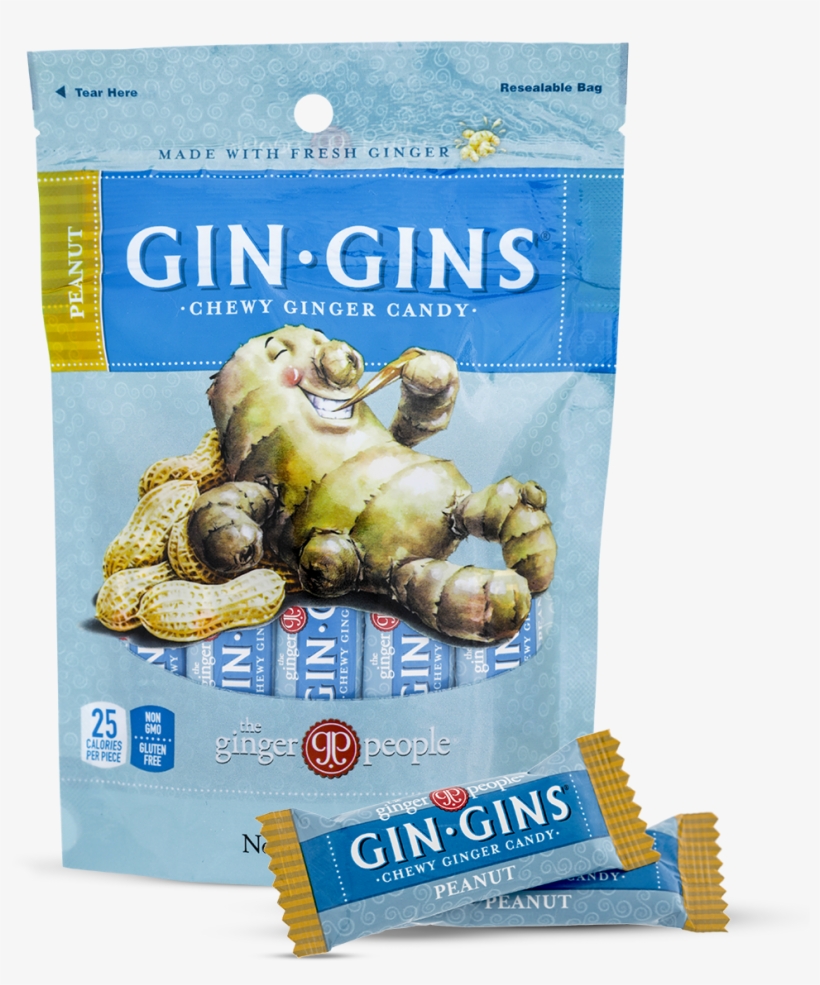 Thanks To Abc News & Sara Moulton - Ginger People Gin Gin's Original Chewy Ginger Candy, transparent png download