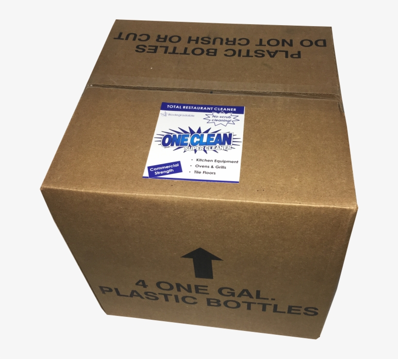 Case Of 4 X 1 Gal Bottles Of Oneclean Supercleaner - Gallon, transparent png download
