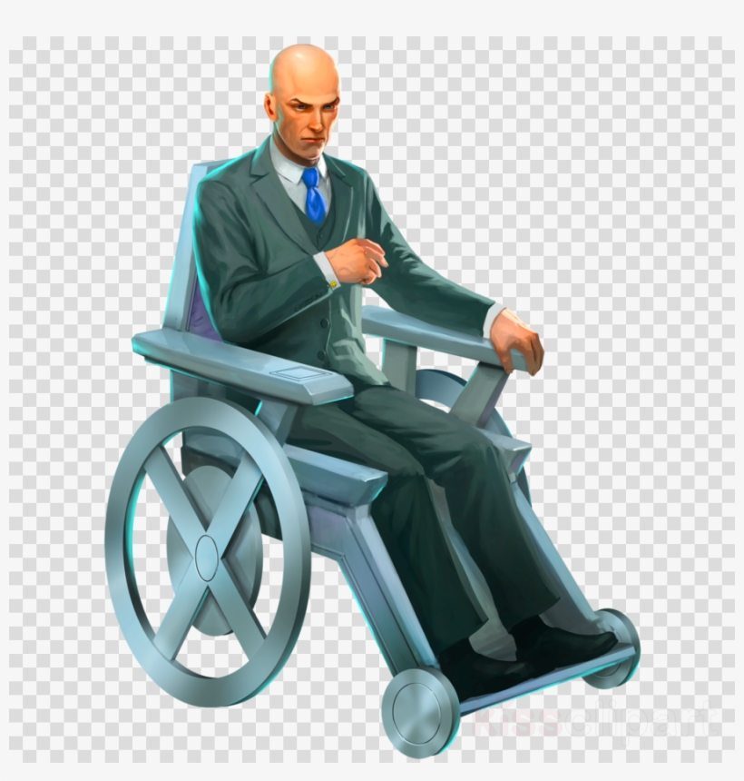 Professor X Transparent Comic Clipart Professor X Magneto - Professor X, transparent png download
