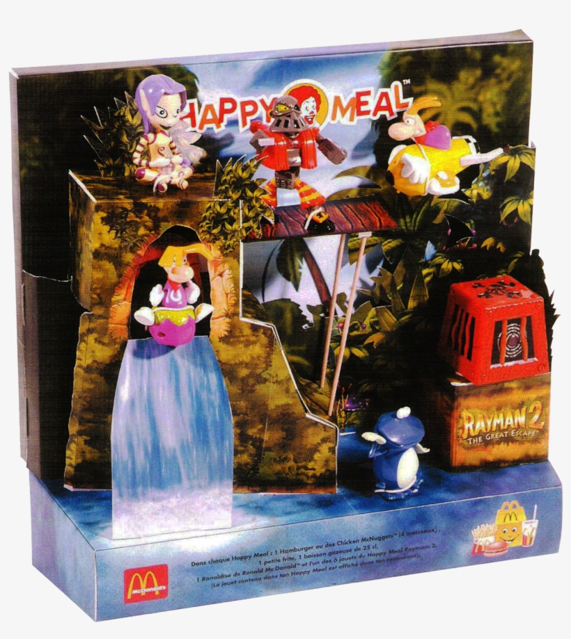 Rayman Mcdonalds Toy, transparent png download