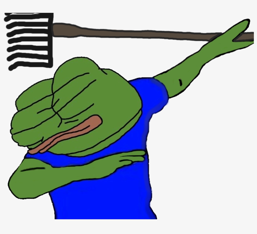 View Day Of The Rake , - Pepe Dabbing Transparent, transparent png download