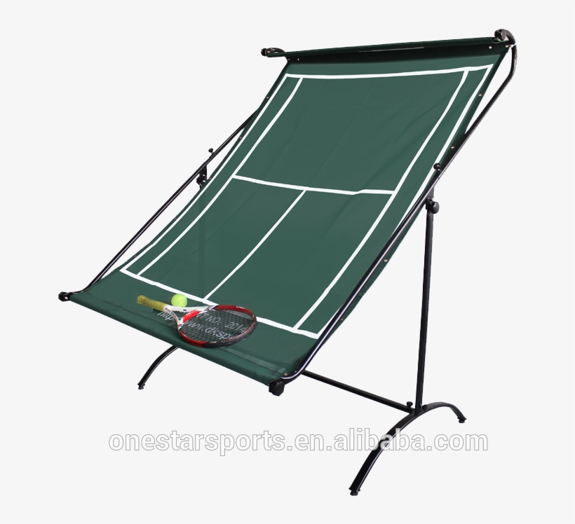 Tennis Practice Net Rebounders Ball Training Tennis - Tennis Trainer Net, transparent png download