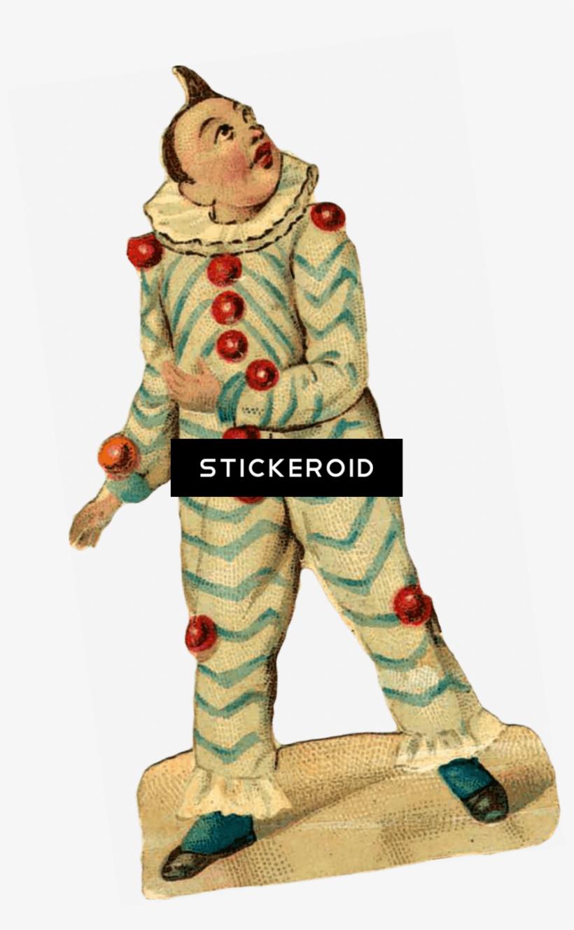 Circus Clown Victorian - Cartoon, transparent png download