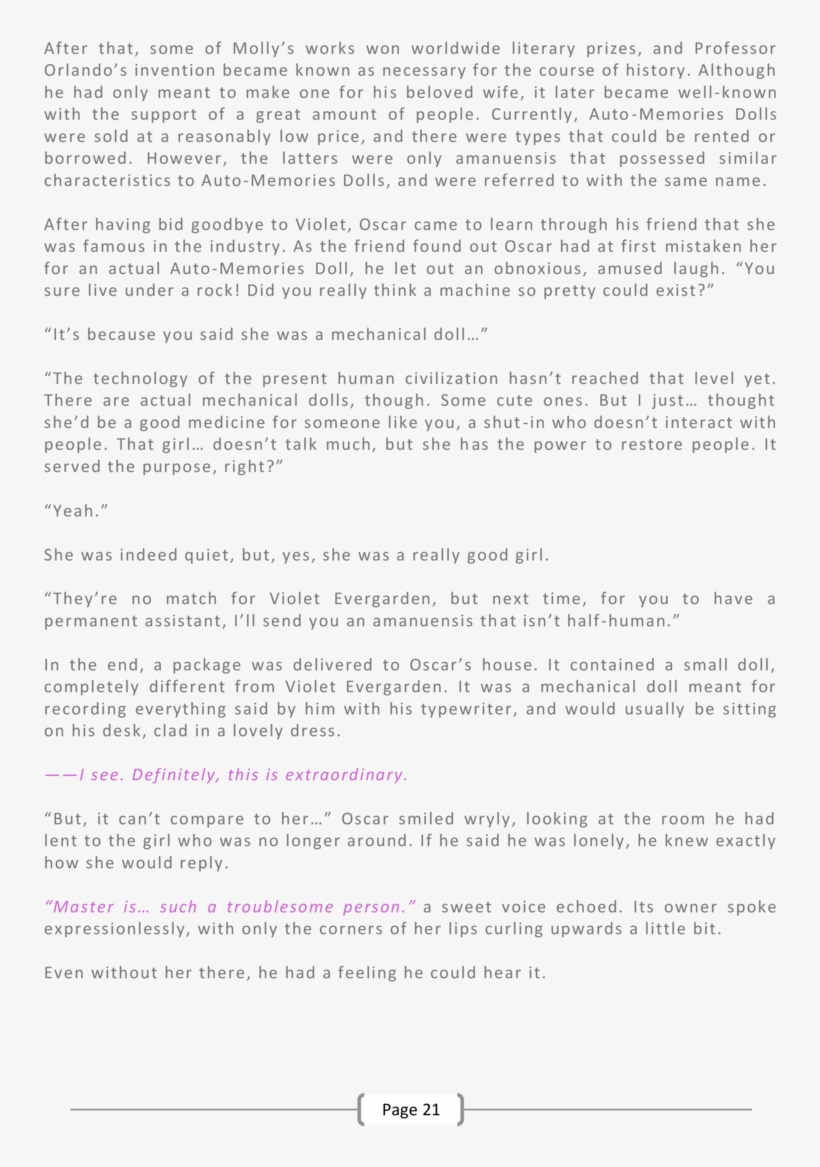 After That, Some Of Molly S Works Won Worldwide Literary - Document, transparent png download