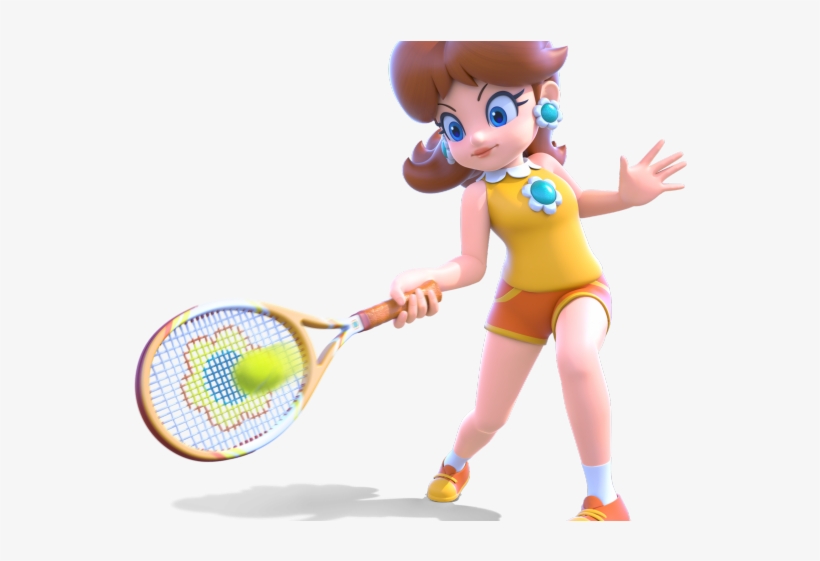 Tennis Clipart Smash - Princess Peach Mario Tennis Aces, transparent png download
