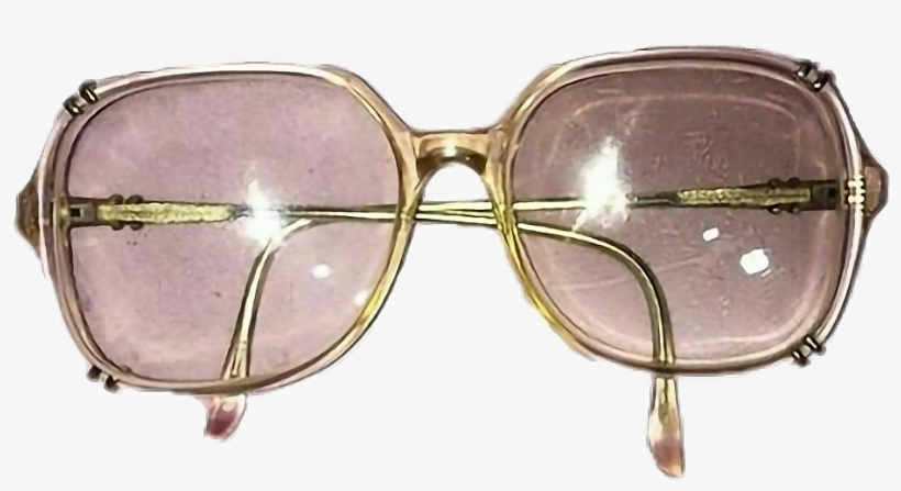 Purple Gold Sunglasses Polyvore Moodboard Filler - Sunglasses, transparent png download