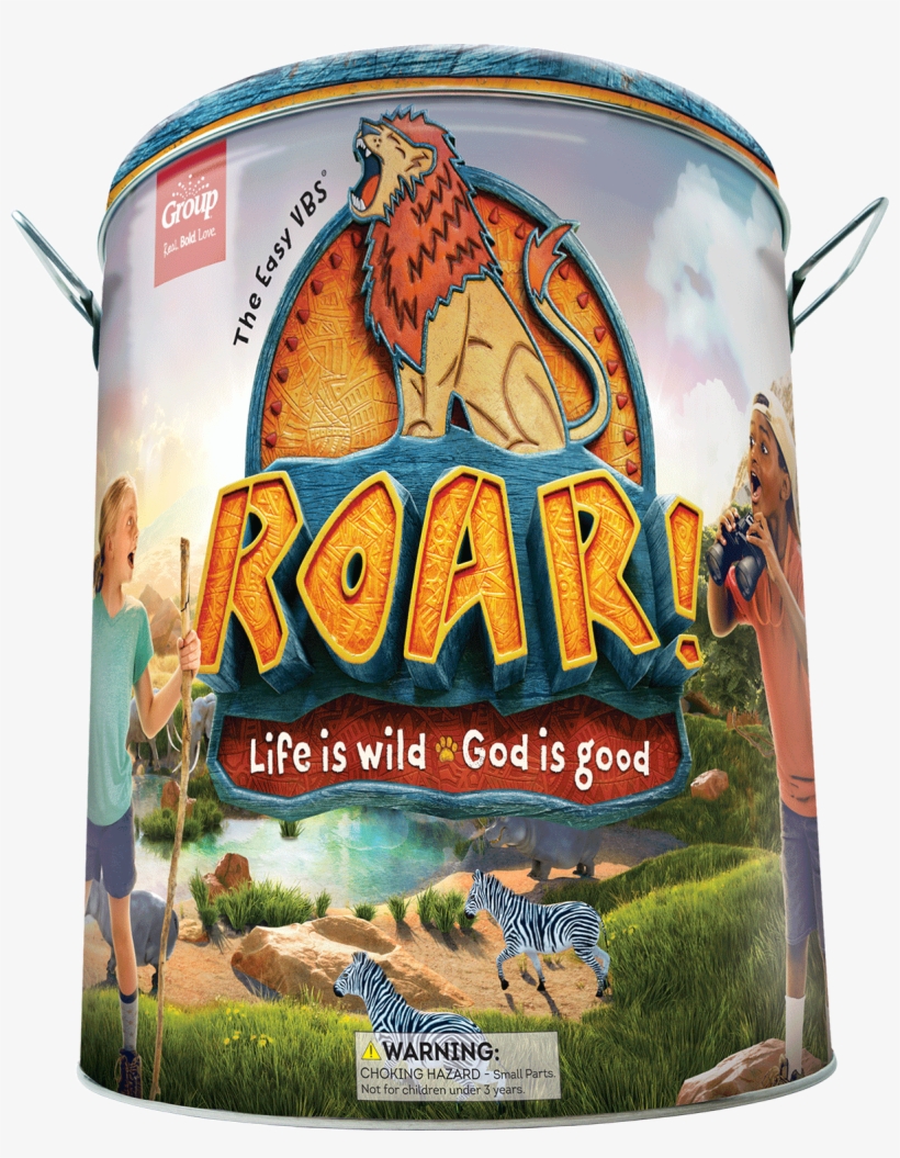 Roar Vbs Starter Kit - Life Is Wild God Is Good Vbs, transparent png download