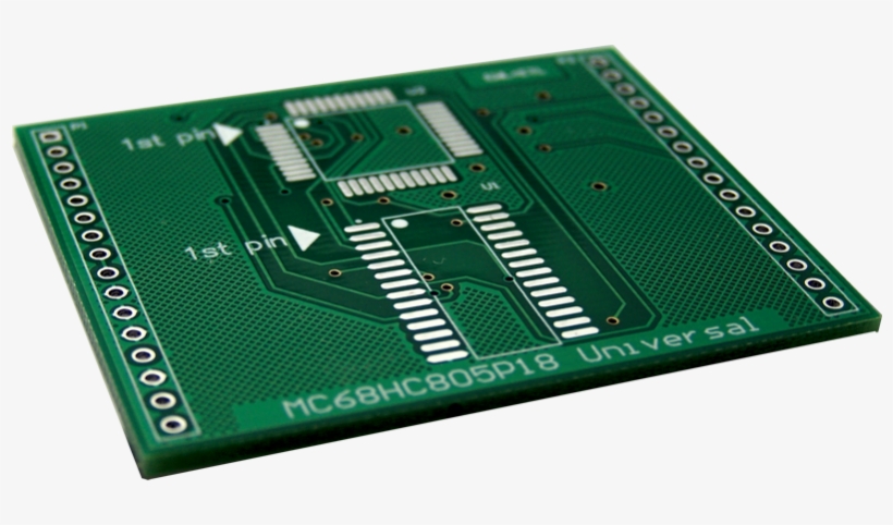 Picture Of Etl Programmer For Mc68hc805p18 Microcontroller, transparent png download