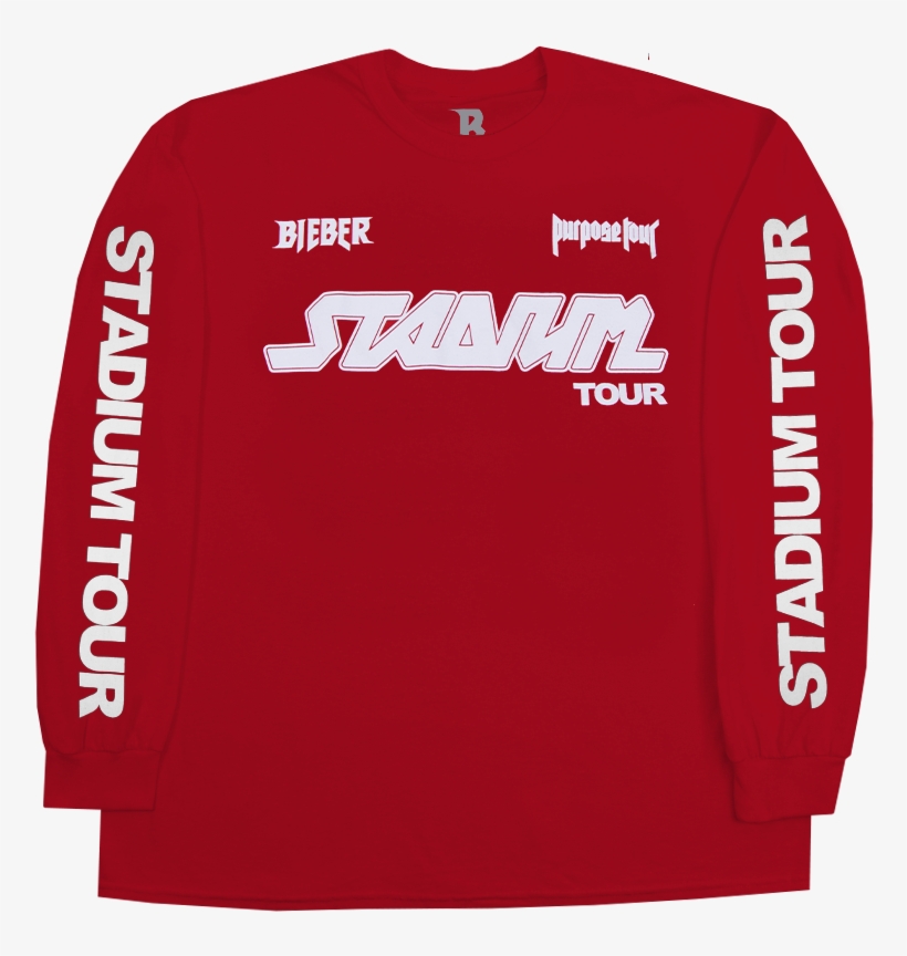 Stadium Long Sleeve T-shirt - Justin Bieber Merch Forever 21, transparent png download