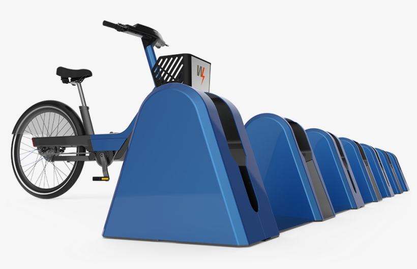 Electric Rental Bikes Coming To Downtown Riverside - Bike Docking Stations Png, transparent png download
