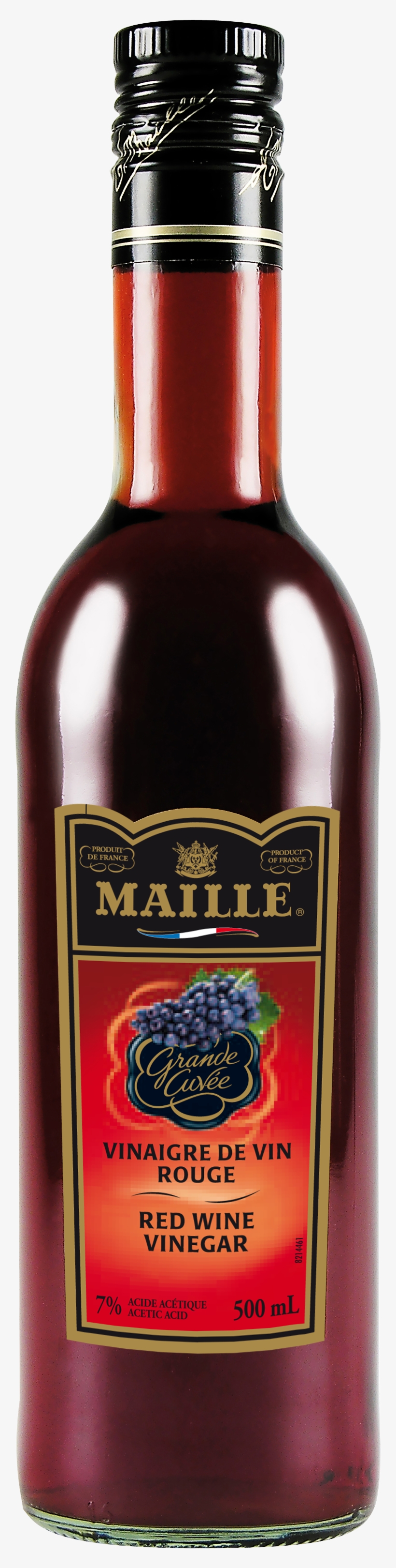 816 Red Wine Vinegar - Vinaigre De Vin Maille, transparent png download