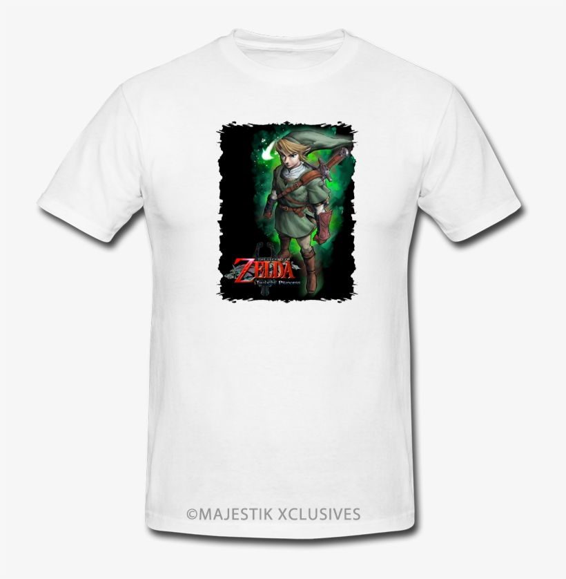 001 Legend Of Zelda Twilight Princess Game T Shirt - Rocket Raccoon, transparent png download