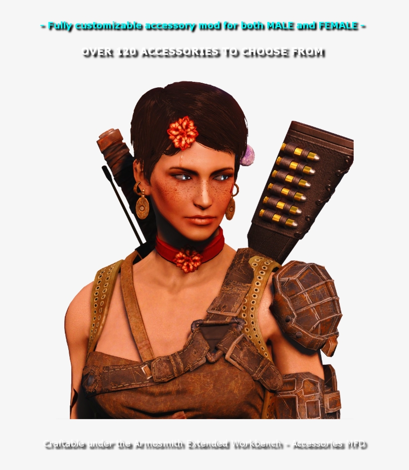 Crimsomrider S Accessories Awkcr Ae At Fallout - Rise Of The Tomb Raider, transparent png download