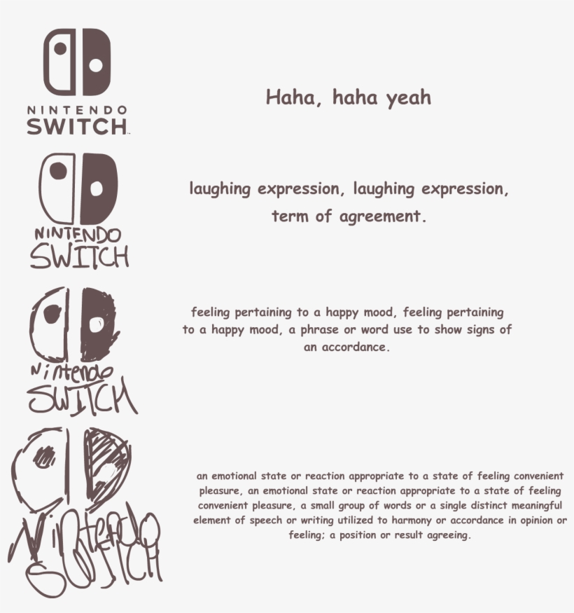 Shitpost[shitpost] Increasingly Verbose Nintendo Switch - Nintendo Switch New Nintendo Game Console Fan T Shirt, transparent png download