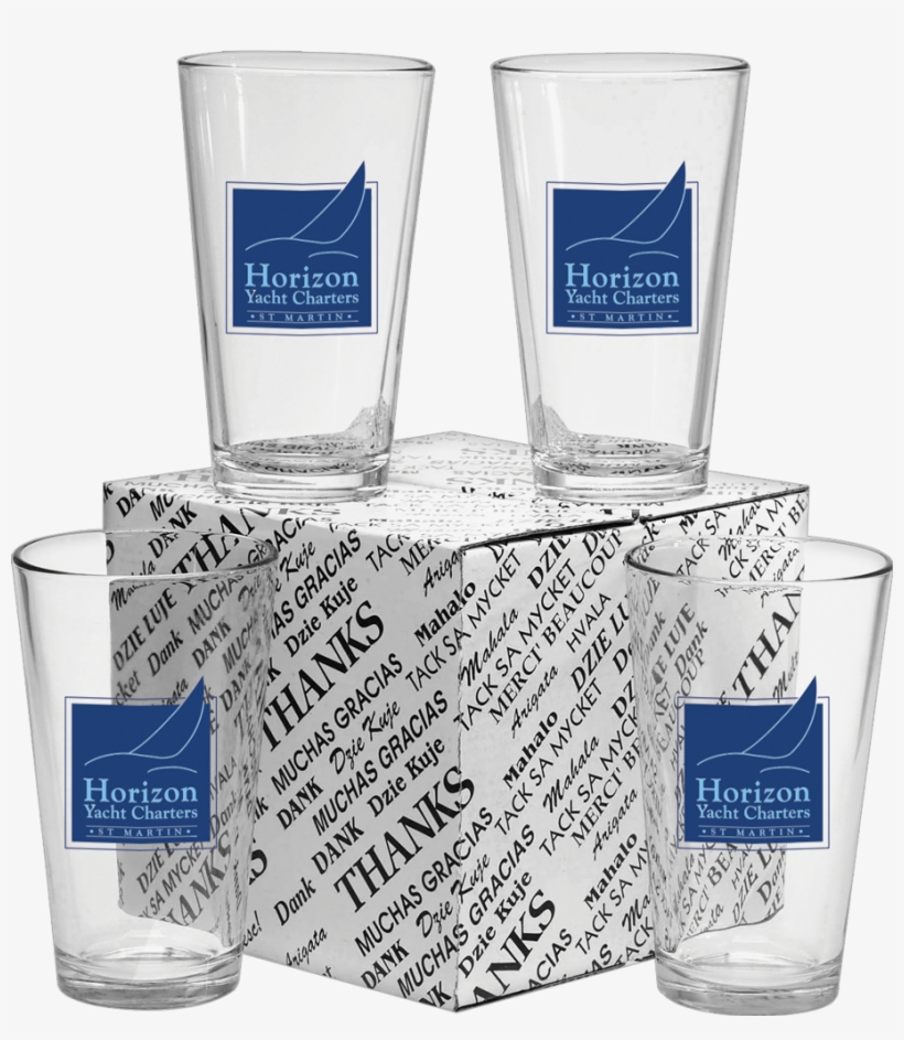 View High-res Image - Set Of 4, 16 Oz. Mixing Glasses, transparent png download