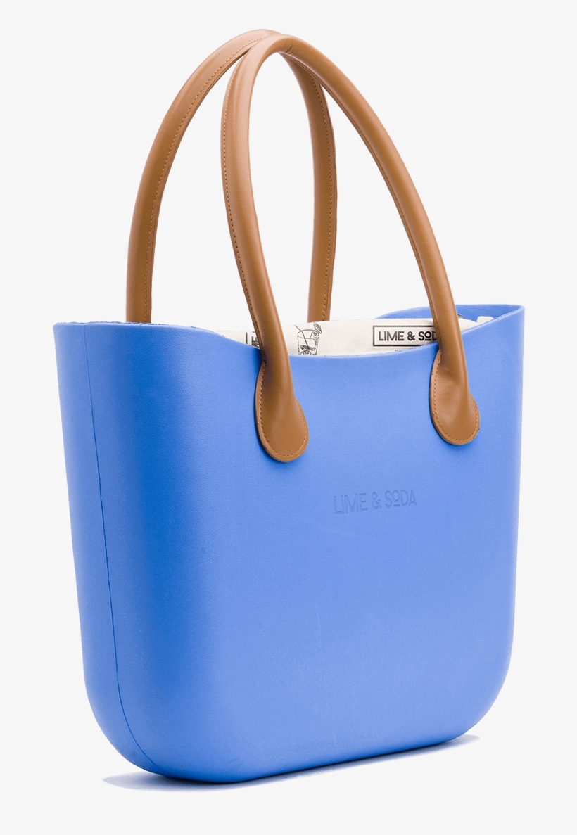 Lime & Soda Sky Blue Handbag - Bolsos De Goma, transparent png download