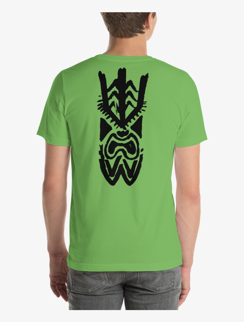Load Image Into Gallery Viewer, Tiki Mask Unisex T-shirt, transparent png download