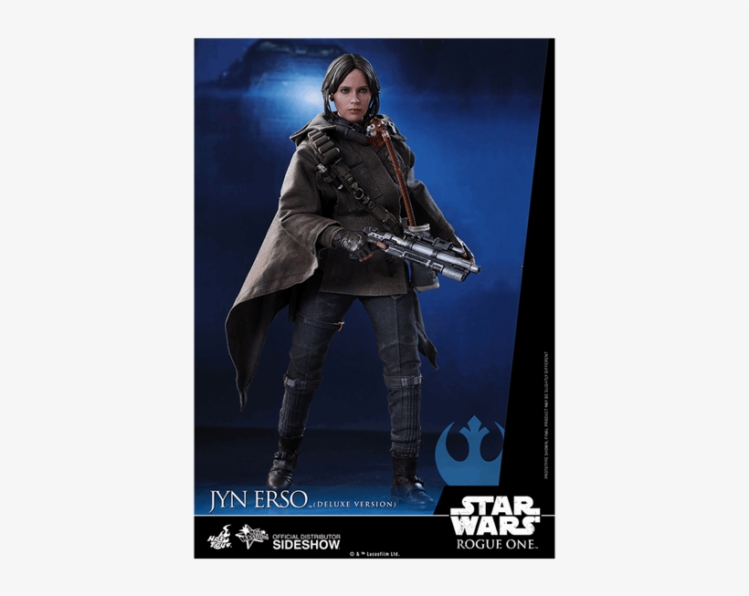 1 Of - Hot Toys Deluxe Jyn Erso, transparent png download