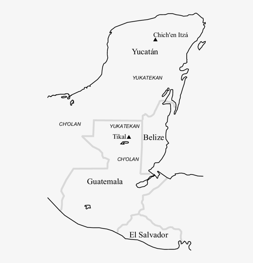 Maya Lowland Languages 250 A - Mayan Languages, transparent png download