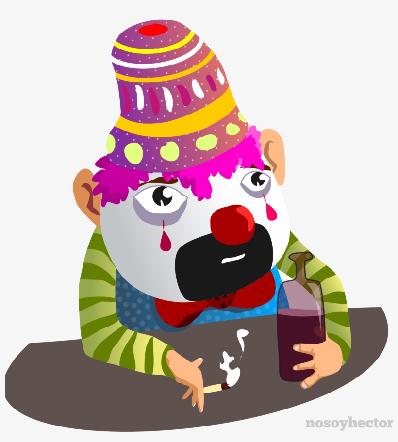 Payaso Triste Clown 1969px 457 - Clown, transparent png download