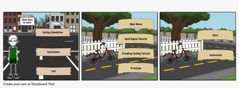 Cycling Simulation Using Virtual Reality - Tree, transparent png download