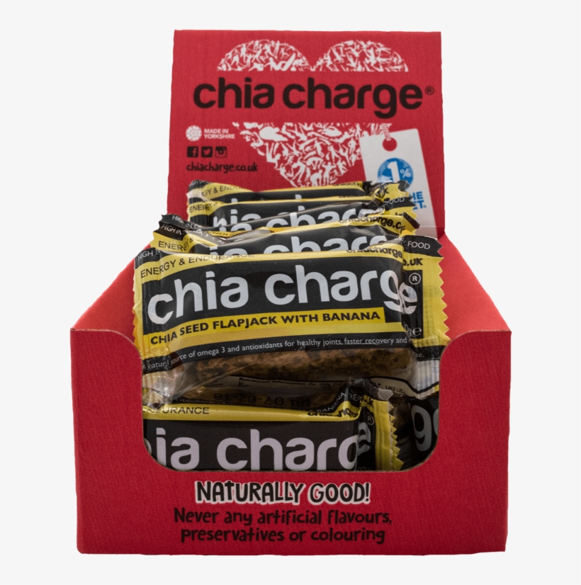 Chia Charge Bars Banana Mini X 18 Mini Chia Charge - Chia Charge Karma Bar Box (20s) - 2 Extra Free, transparent png download