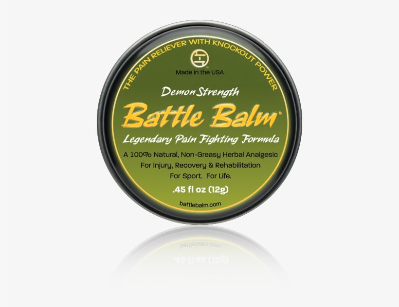 Demon Strength Pain Relief Battle Balm All-natural, transparent png download