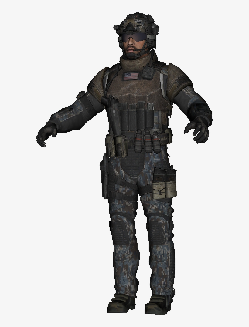 Seal Team Six Lmg Model Boii - Portable Network Graphics, transparent png download