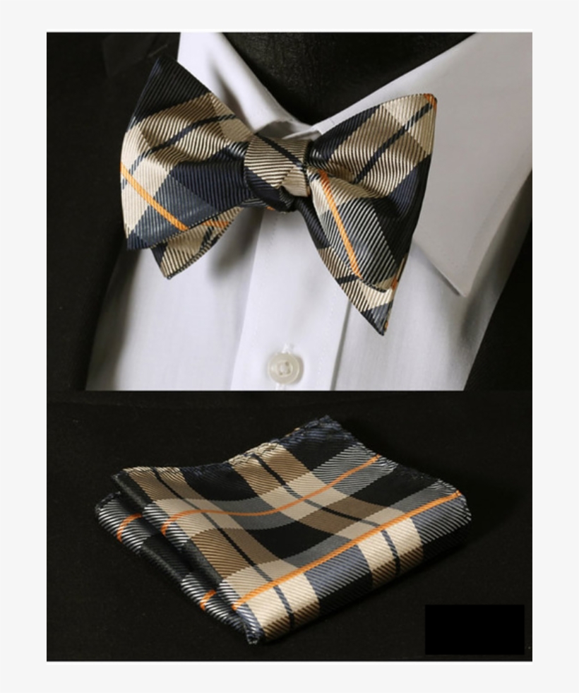 2d73498a Aa10 42c6 Bae8 F87b3d607a9111 - Tc4030z8 Orange Brown Check Jacquard Silk Lots Men, transparent png download