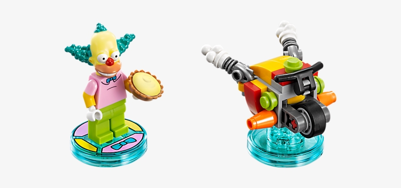 Lego Dimensions 71227 Fun Pack Krusty, , Large - Lego Dimensions Krusty, transparent png download