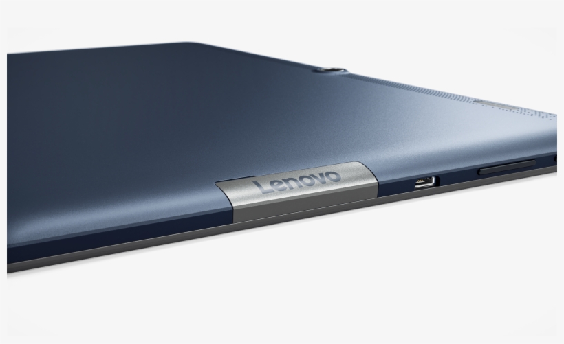 12 Tab3 10inch Close Up Lenovo Logo Blue 2016 12 21 - Gadget, transparent png download