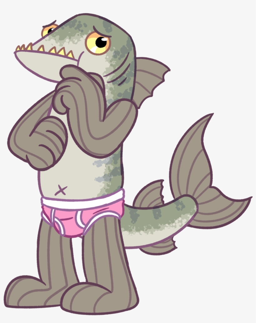 Banner In Underwear Weasyl - Cartoon, transparent png download