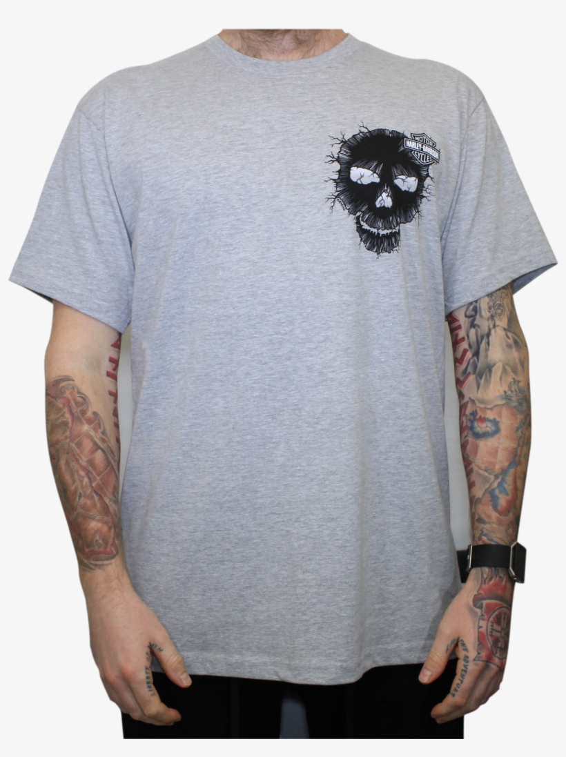 Skull Cracked Adt Usa - United States Of America, transparent png download