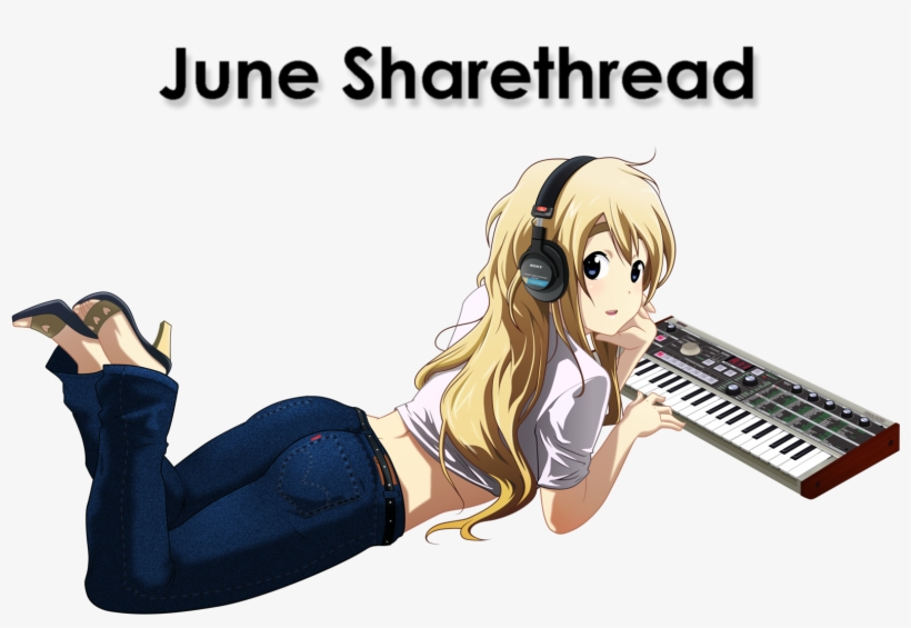 Hello And Welcome To My First Monthly Sharethread Basically - K On Mugi, transparent png download