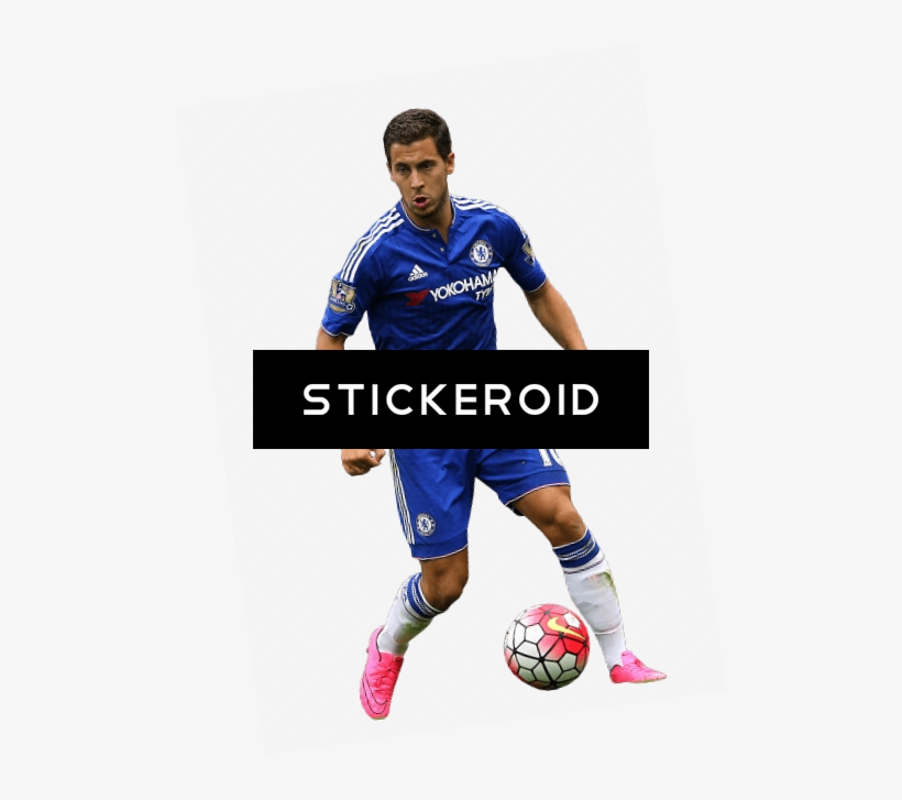 Eden Hazard Front - Kick Up A Soccer Ball, transparent png download