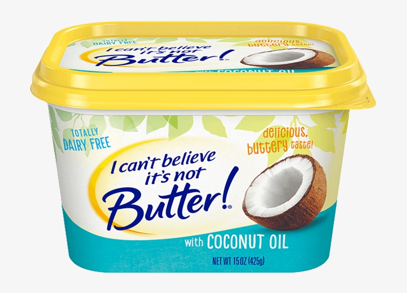 Coconut Oil - Cant Believe Its Not Butter Coconut Oil Upc, transparent png download