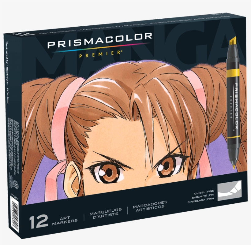 View Larger Image - Prismacolor Premier Double Ended Art Markers, Chisel, transparent png download