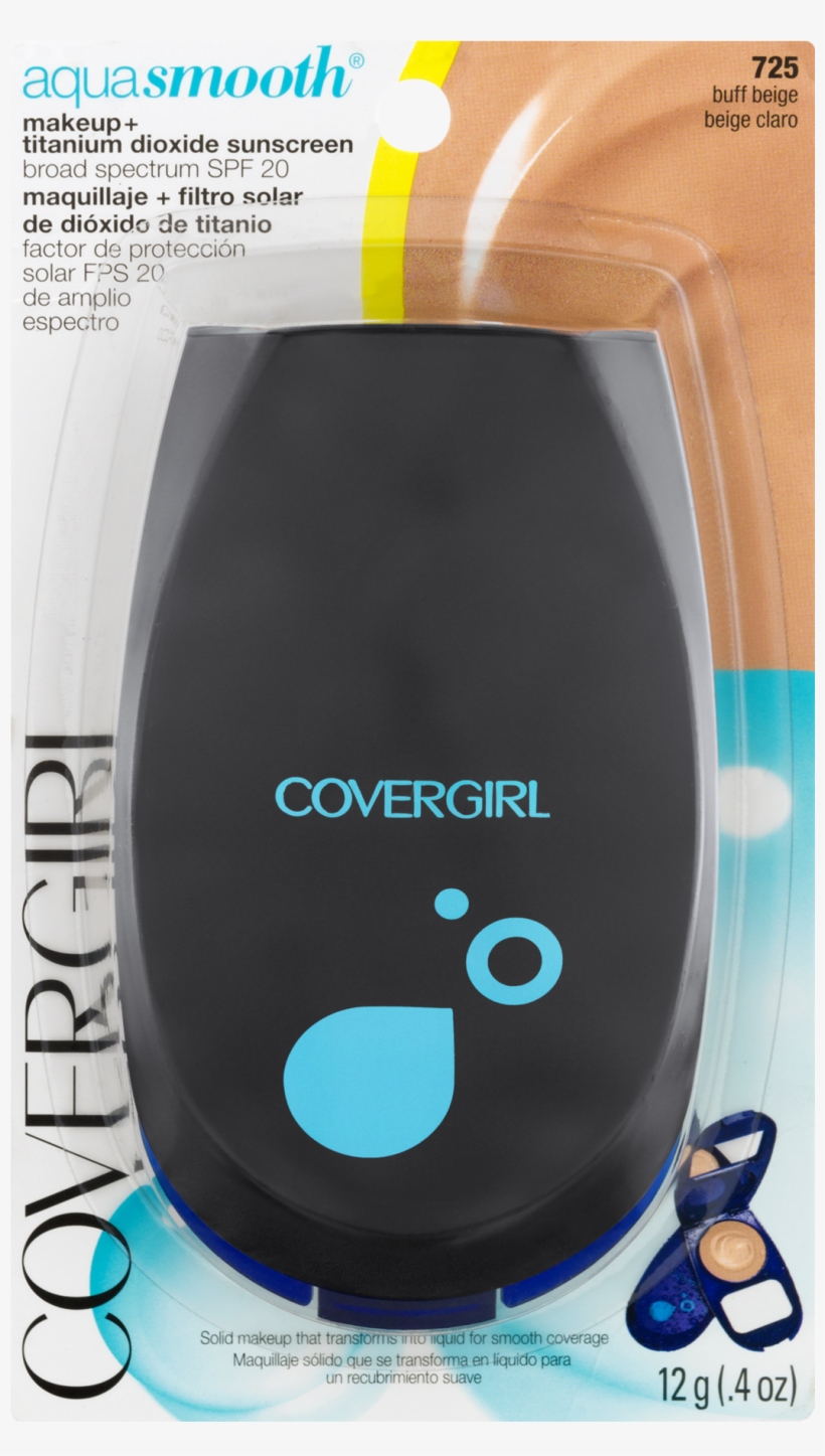 Covergirl Smoothers Aquasmooth Makeup Foundation, 720 - Covergirl Smoothers Aquasmooth Foundation, Compact, transparent png download