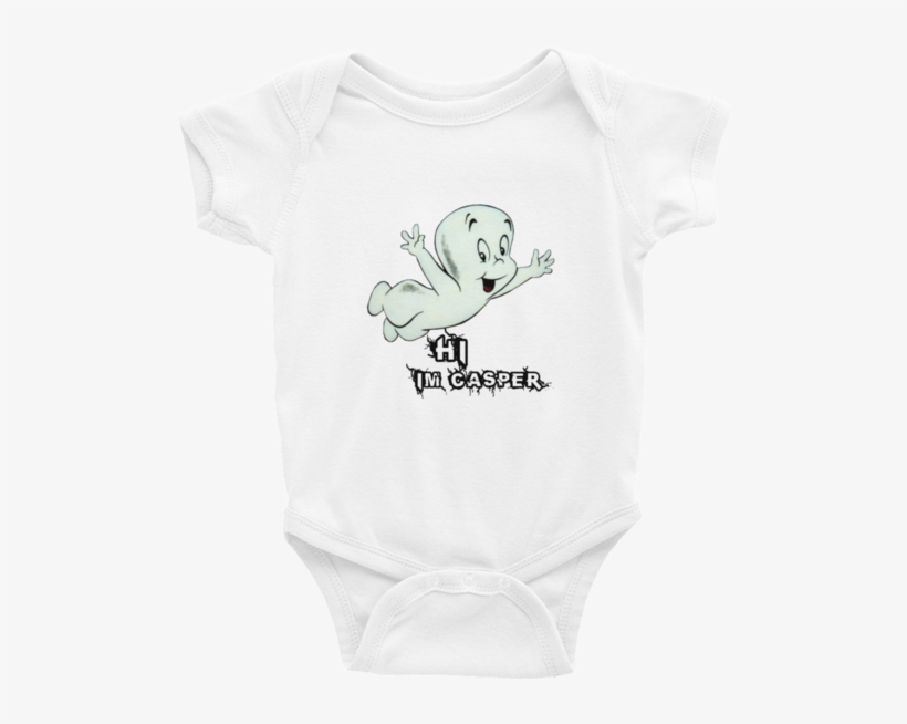 Casper The Friendly Ghost Infants Onesie, Your Little - Casper The Friendly Ghost, transparent png download