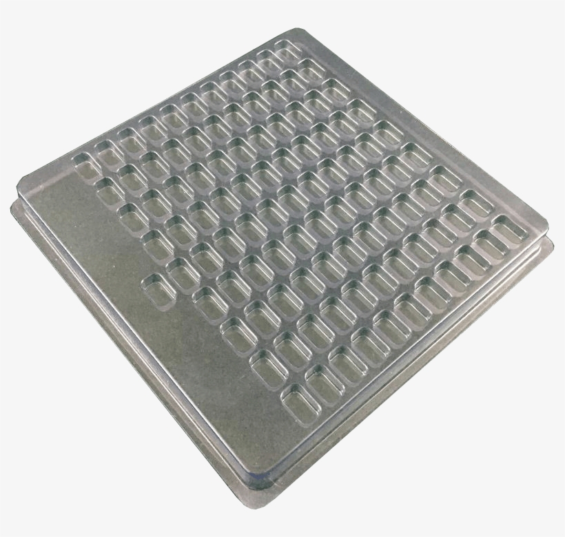 Rectangular Cavity Clear Plastic Trays - Prana Plošča, transparent png download