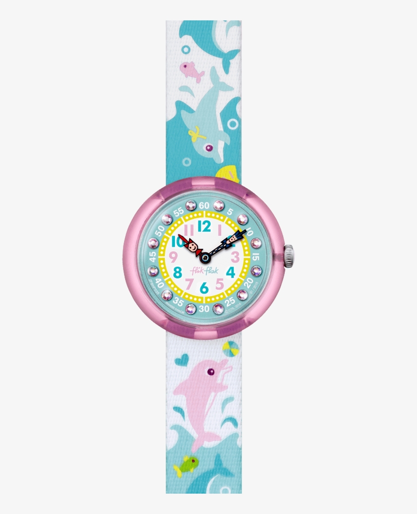 Splashy Dolphins Splashy Dolphins Lifestyle Image - Flik Flak Splashy Dolphins, transparent png download