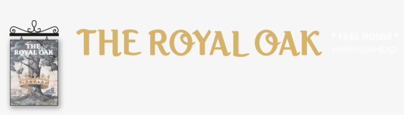 Welcome To The Royal Oak Free House, A Community Pub - Calligraphy, transparent png download
