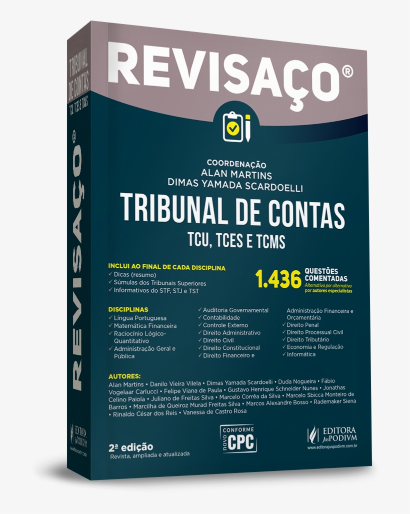 Revisaço Tribunal De Contas Tcu, Tces E Tcms - Auditor Fiscal Receita Federal, transparent png download