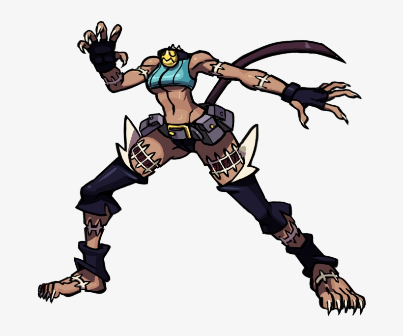 Fortune, With Her Head Detached - Skullgirls Ms Fortune Head, transparent png download