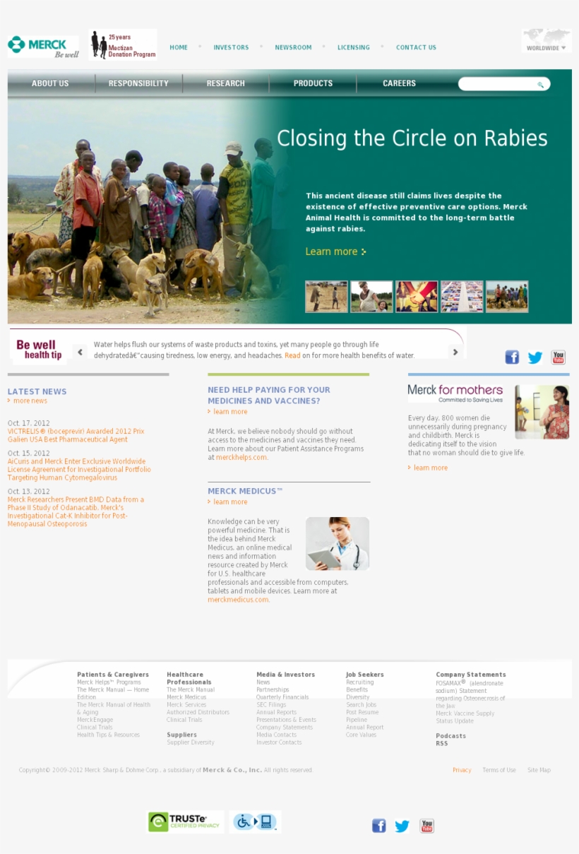 Boosted By China Launch, Merck's Gardasil Turns In - Web Page, transparent png download