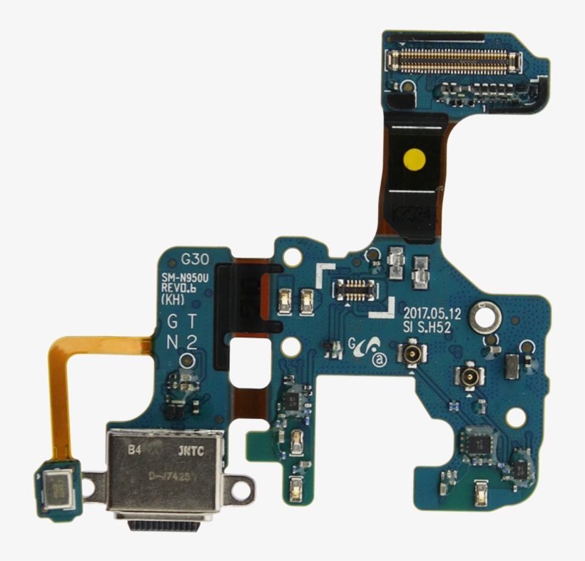 Samsung Galaxy Note8 Usb-c Connector Assembly - Flex De Carga Note 8, transparent png download