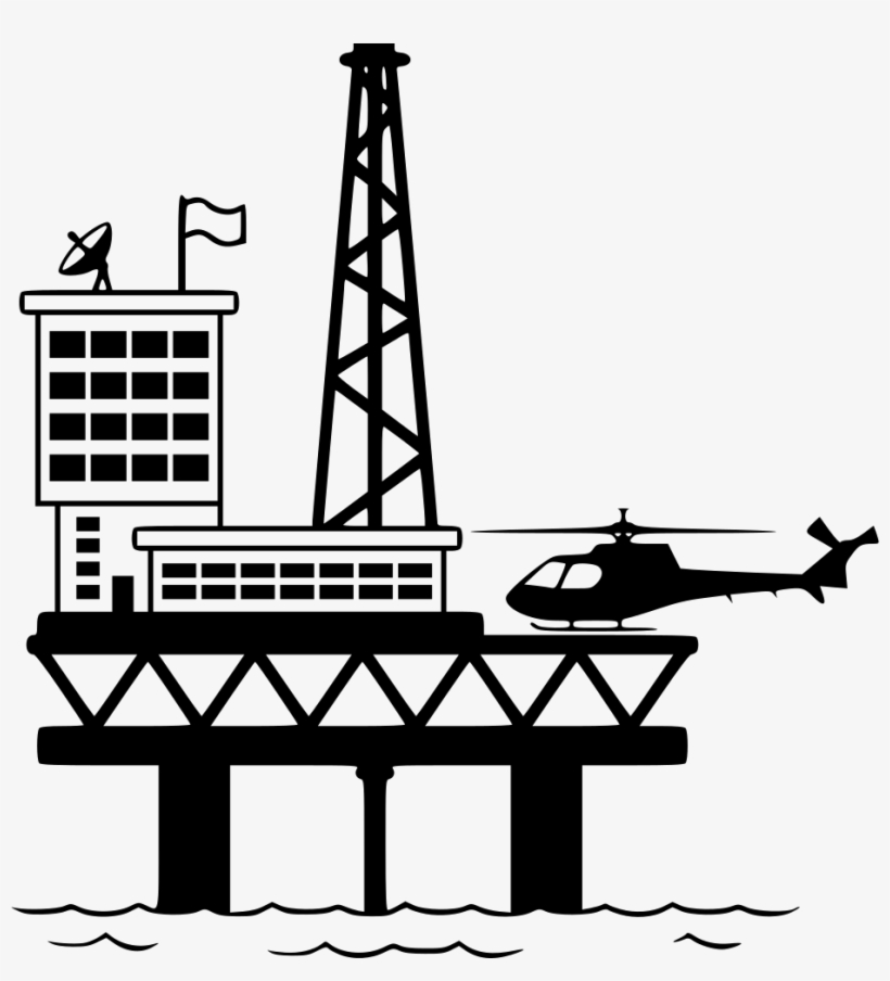 Png File Svg - Oil Platform Vector Png, transparent png download