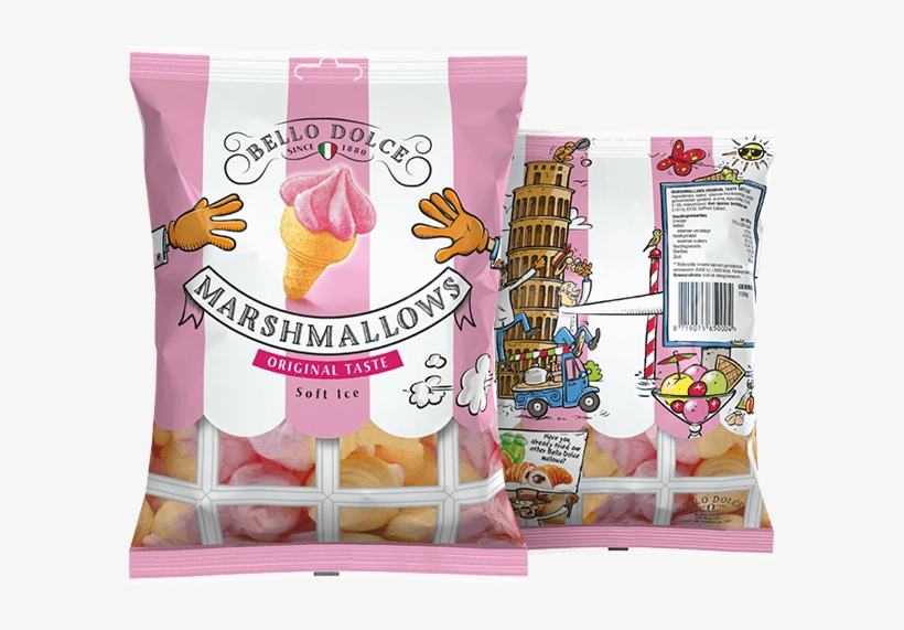 Bello Dolce Soft Ice Marshmallows - Bello Dolce Marshmallows, transparent png download